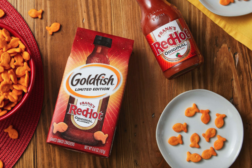 Goldfish Frank’s RedHot crackers