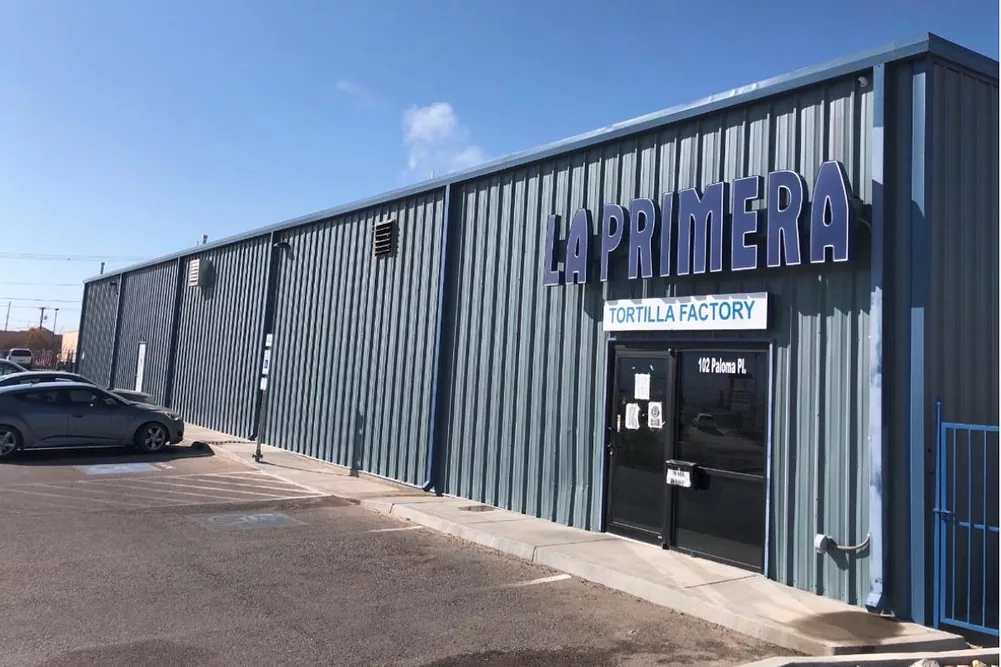 La Primera Tortilla Factory plant in Sunland Park, NM