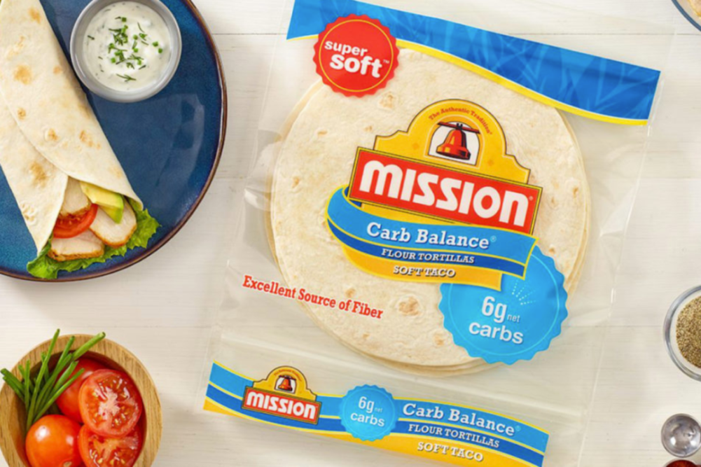 Mission Foods super soft Carb Smart tortillas