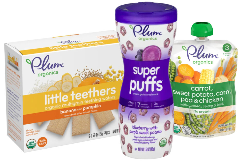 Plum Organics products