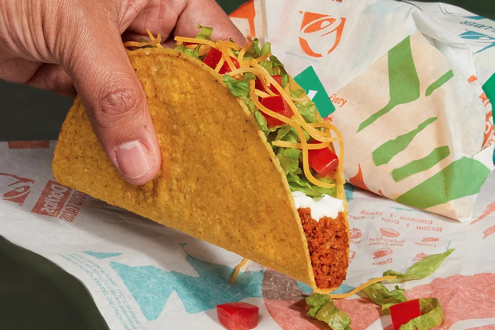Taco Bell Cravetarian Taco