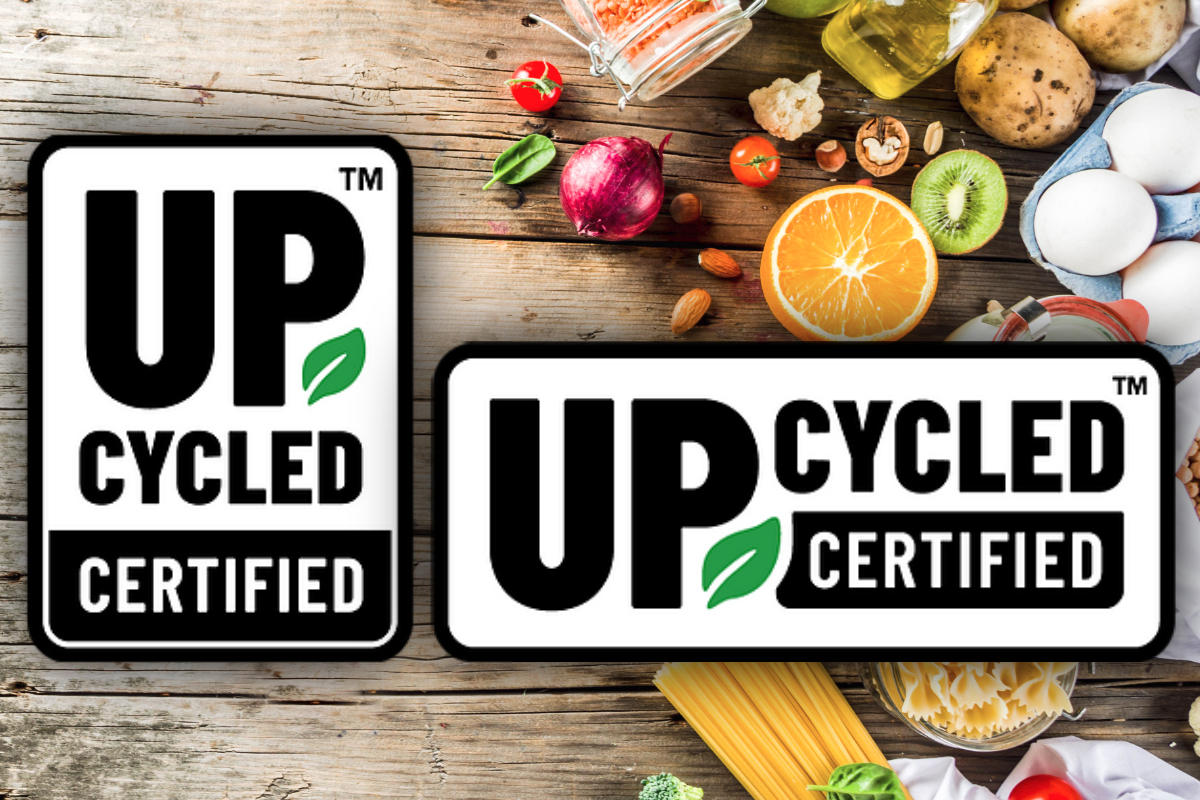 Upcycled certification seal