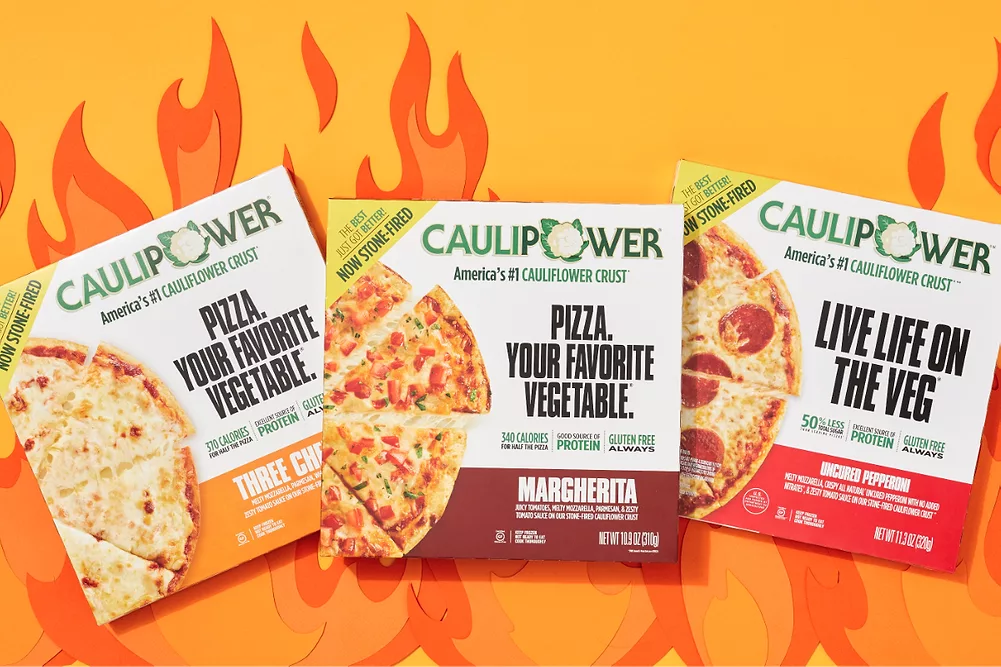 Caulipower stone-fired cauliflower crust pizzas