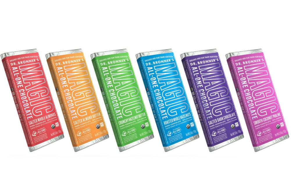 Dr. Bronner’s organic chocolate