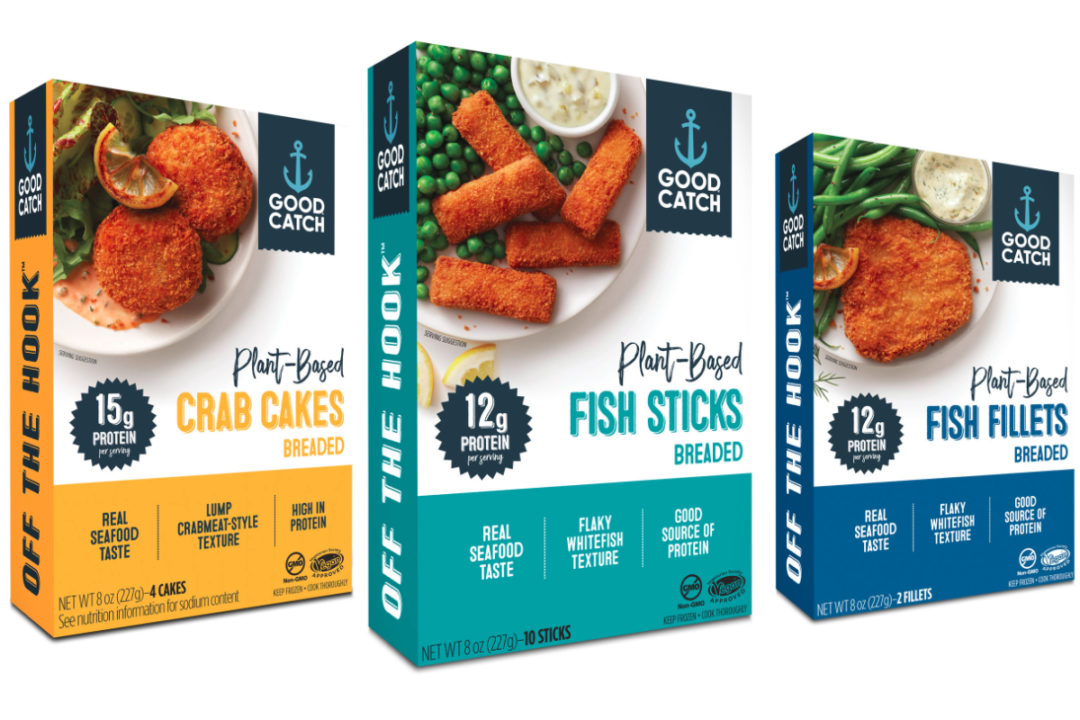 Good Catch plant-based breaded seafood products