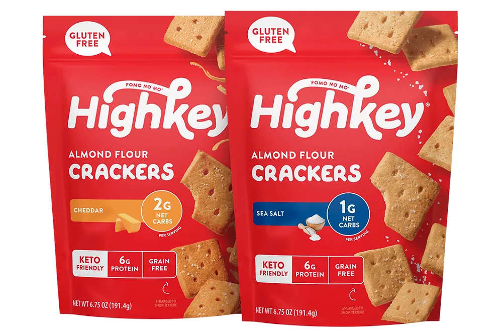 HighKey Almond Flour Crackers
