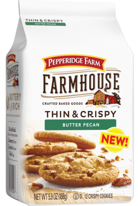 Pepperidge Farm Farmhouse thin and crispy cookies
