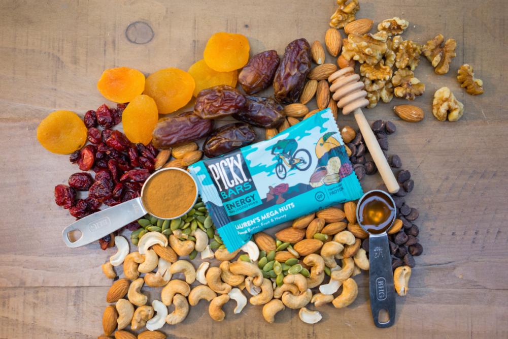 Mega Nuts energy nutrition bar from Picky Bars