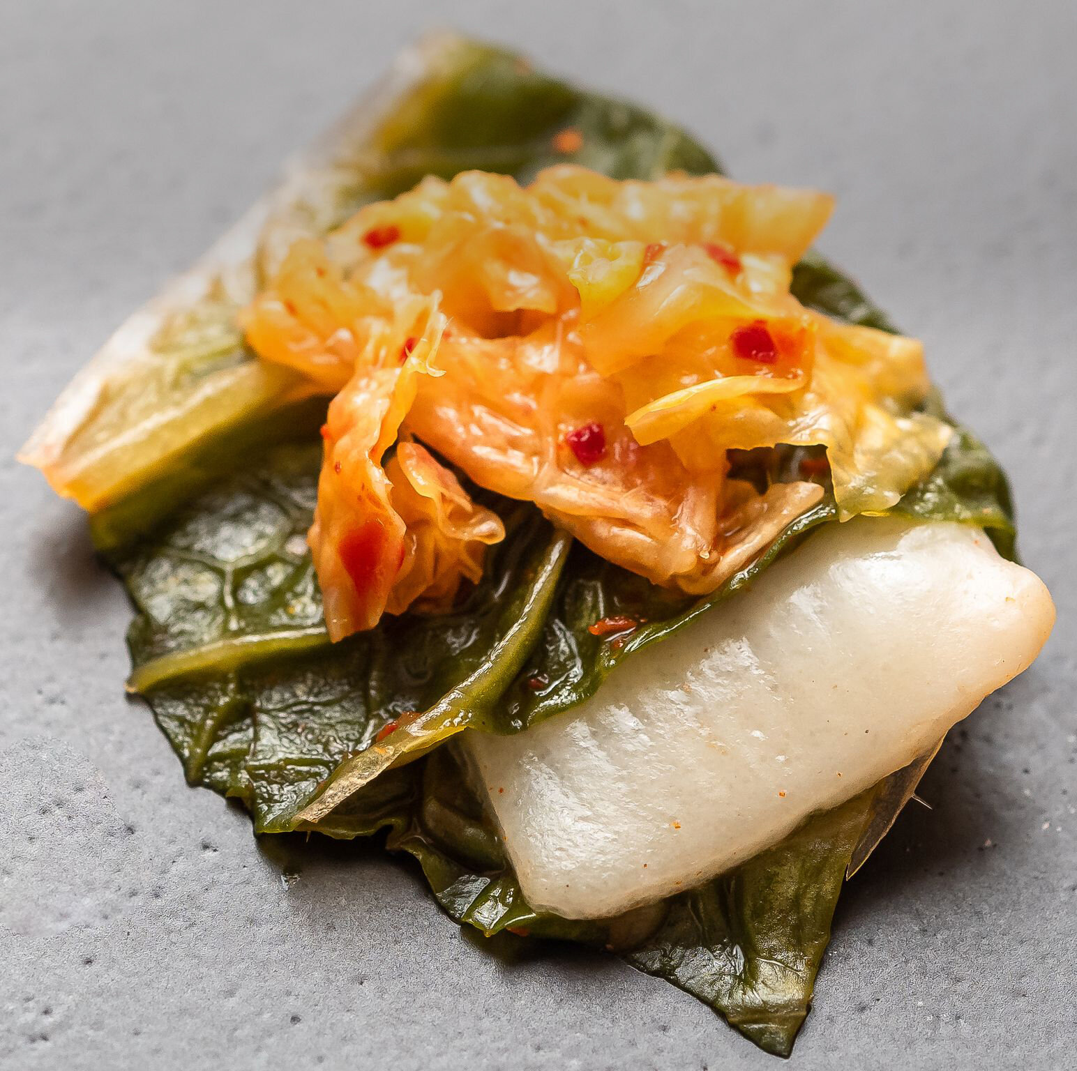 Kimchi made with cell-based fish from BlueNalu