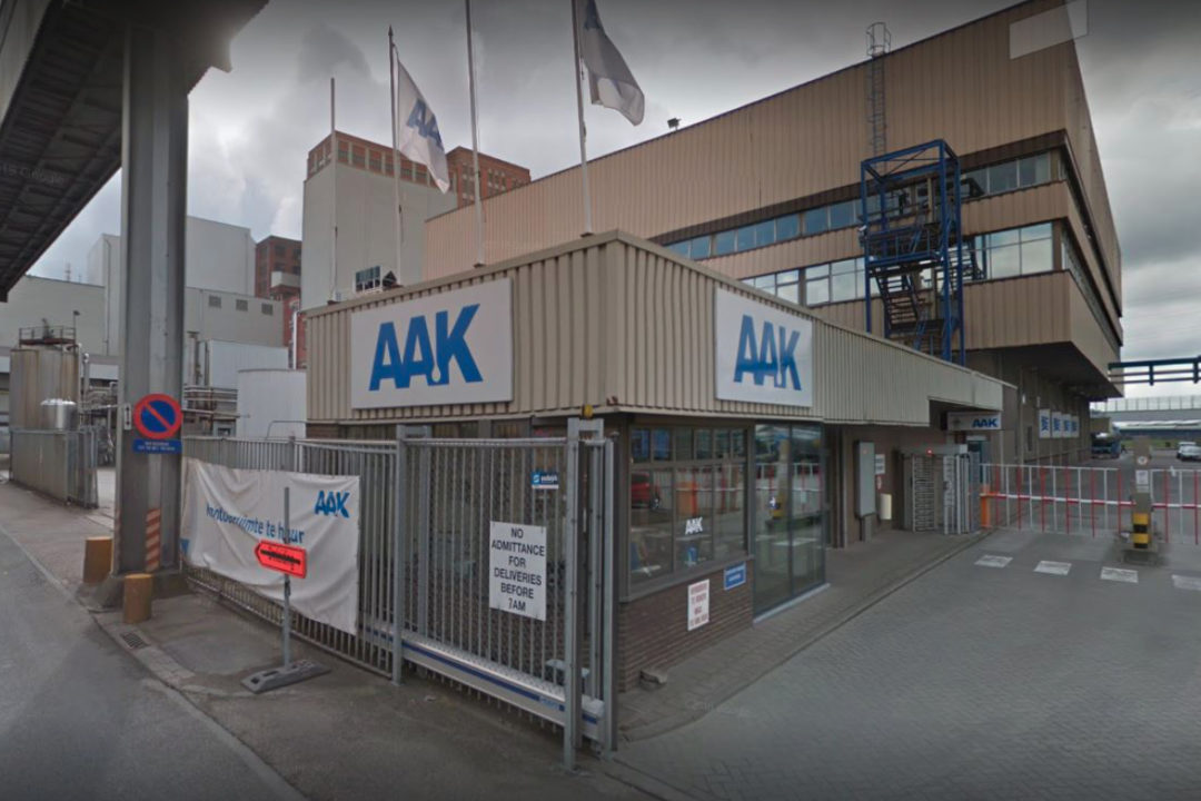 AAK Belgium bakery fats plant