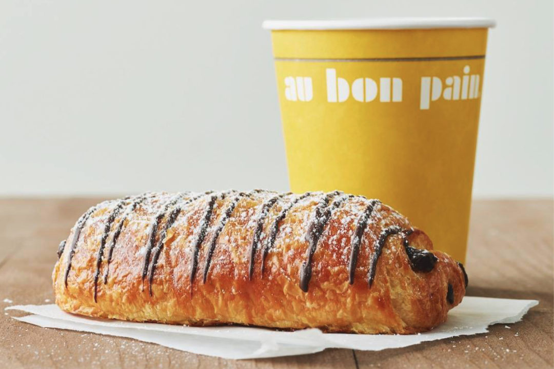 Au Bon Pain pastry and coffee
