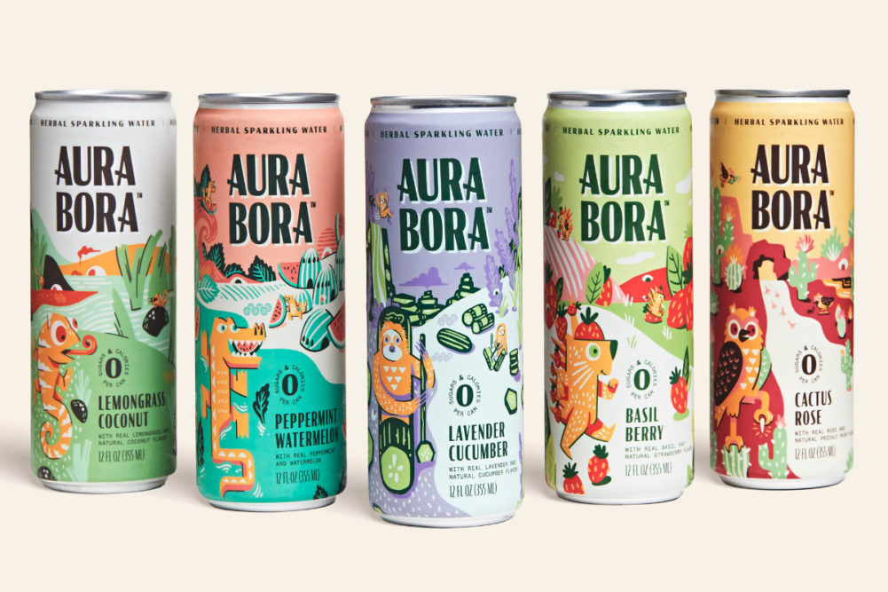 Aura Bora beverages