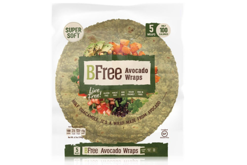 BFree Foods Avocado Wraps