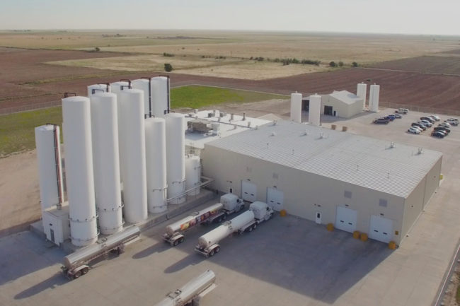Kansas Dairy Ingredients facility in Hugoton, Kansas