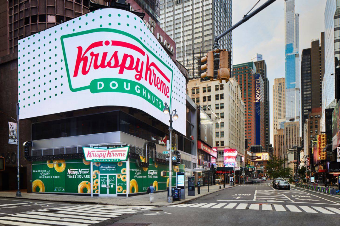 Krispy Kreme location in Times Square