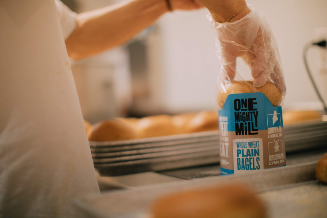 Fresh-milled flour used in One Mighty Mill's products