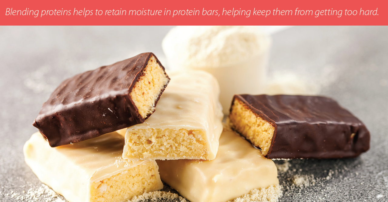 nutritional bars made with blended proteins