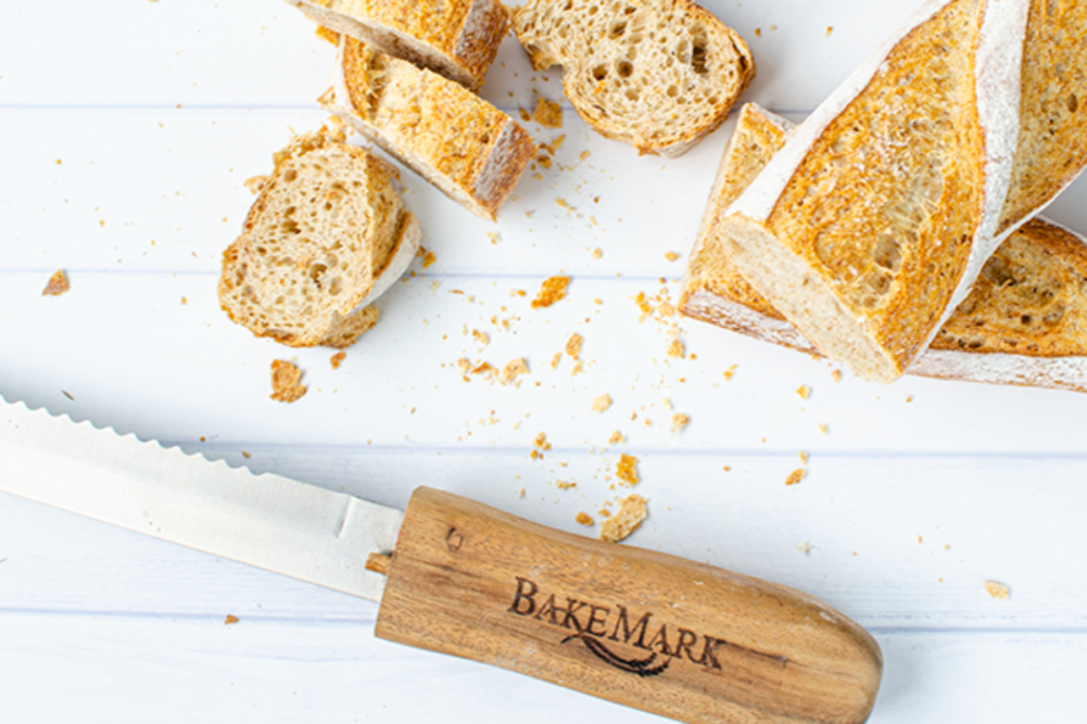 Whole wheat sourdough baguettes from Bakemark
