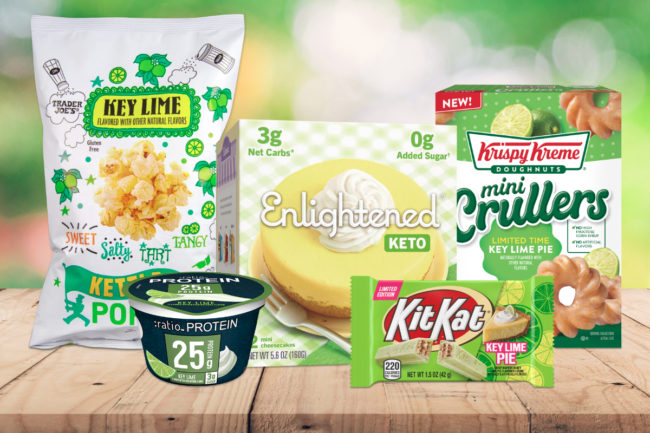 Key lime flavored products