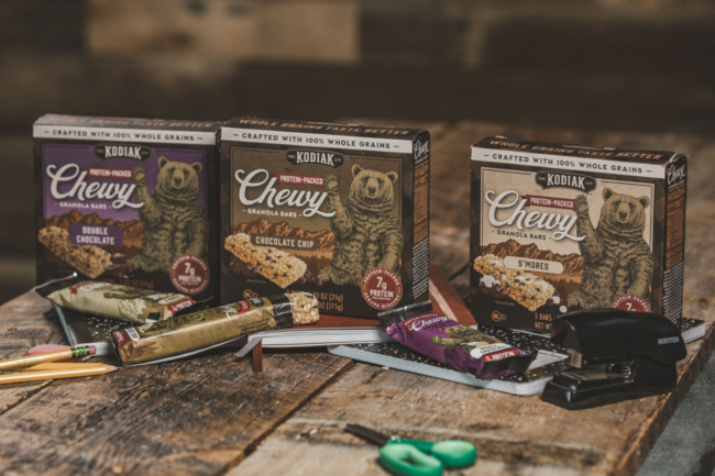 Chewy granola bars from Kodiak Cakes