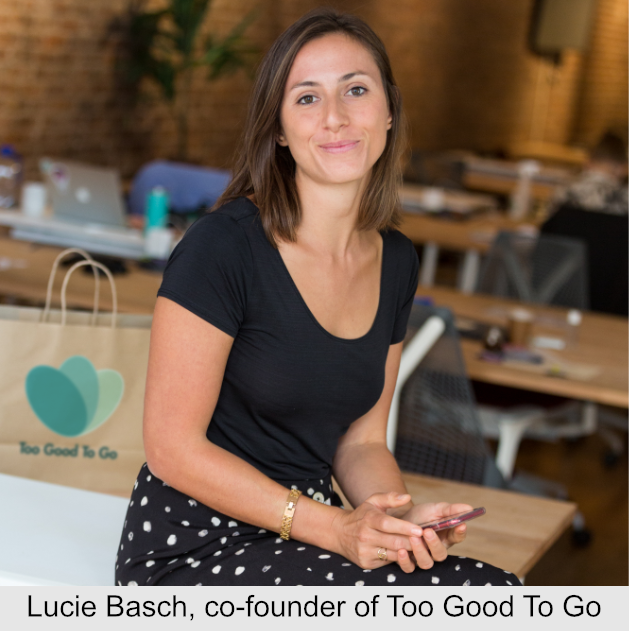 Lucie Basch, co-founder of Too Good To Go