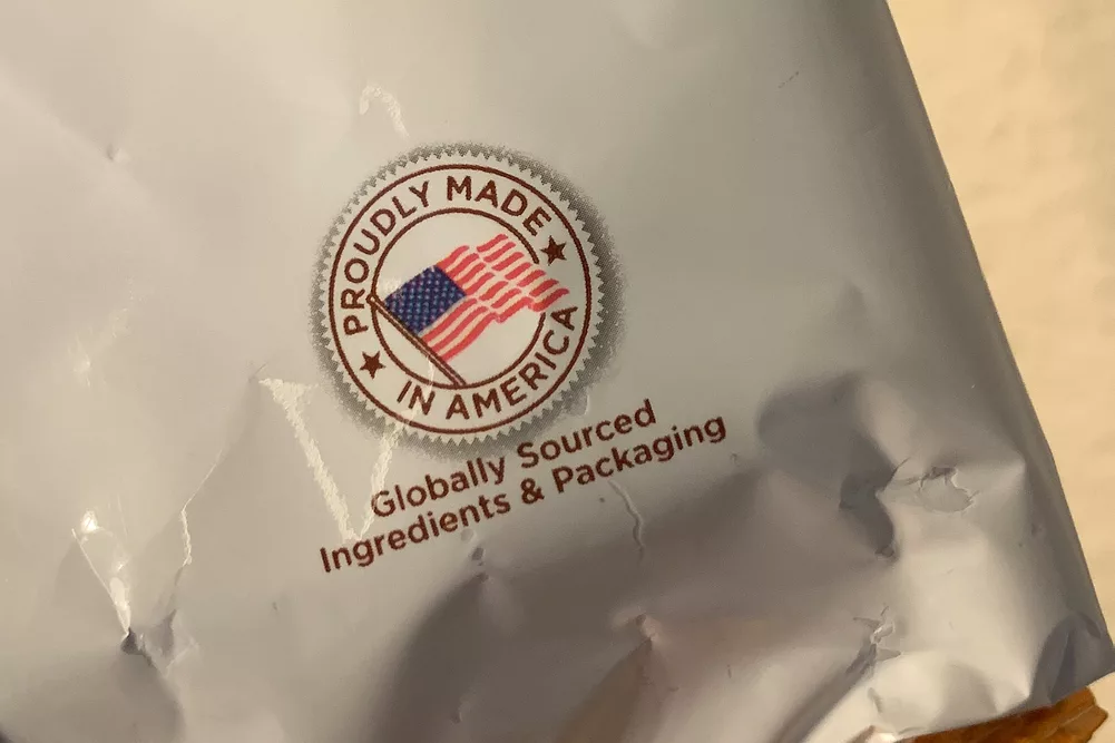 Made in America label