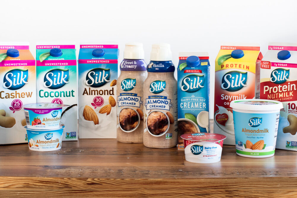 Danone Silk plant-based product portfolio