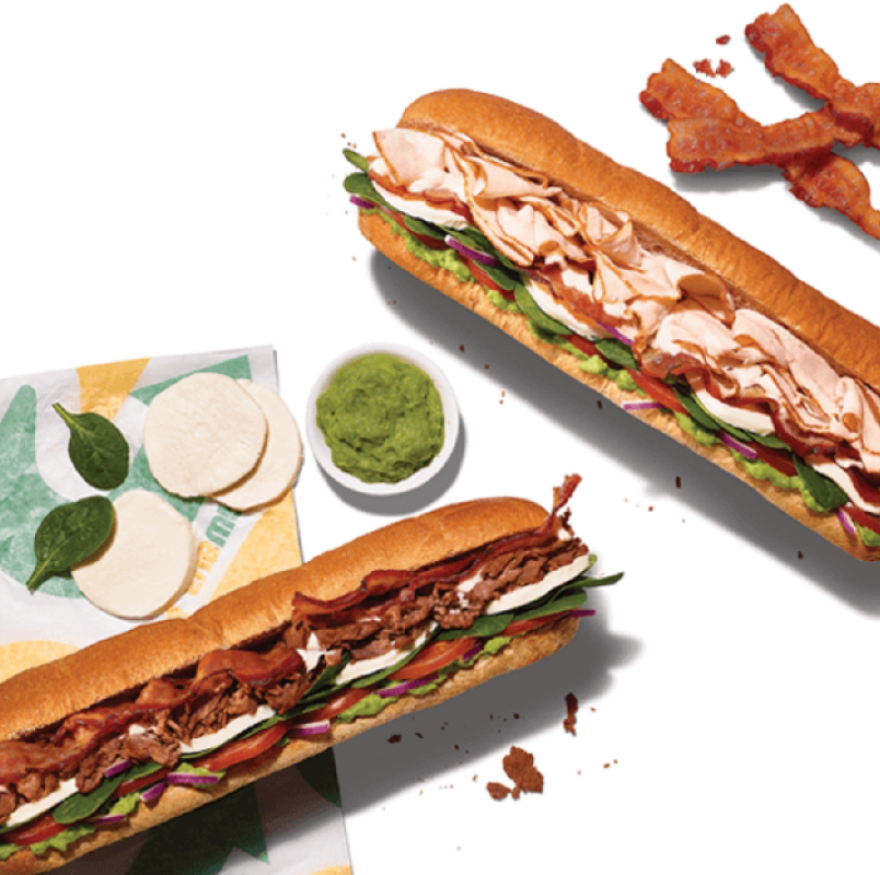 New Subway sandwiches