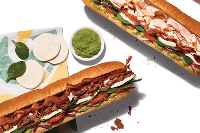 New Subway sandwiches