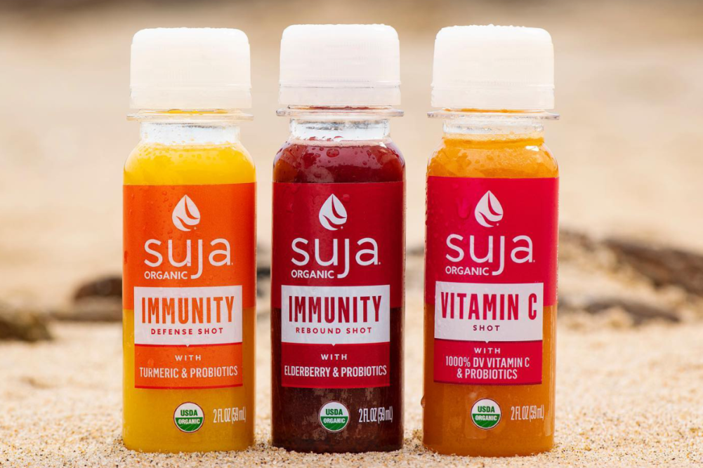 Cold-pressed juice shots from Suja Life