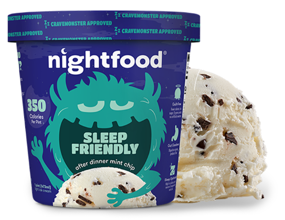 Sleep-friendly ice cream from NightFood