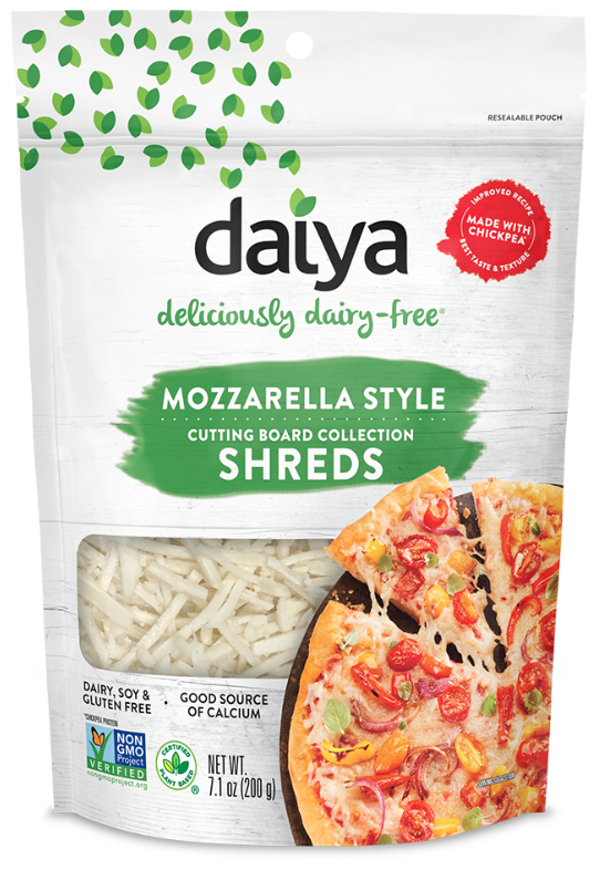 Daiya Cutting Board Mozzarella Style Shreds