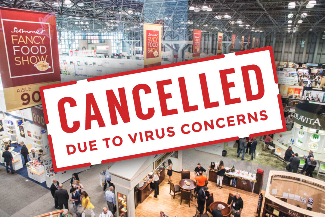 winter fancy food show 2021 cancelled