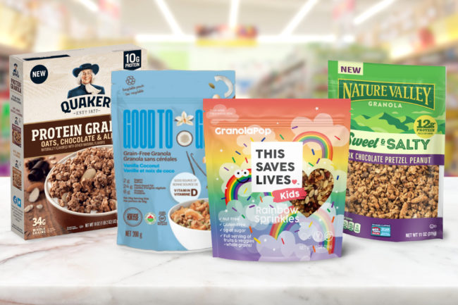 New granola products