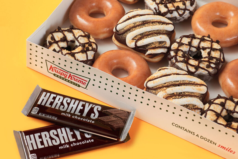 Krispy Kreme teams with Hershey to debut S’mores donuts 20210810