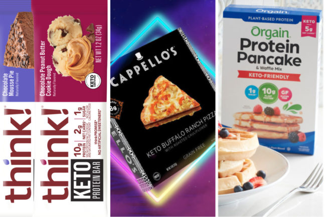 New keto products from Think!, Orgain, Cappello’s