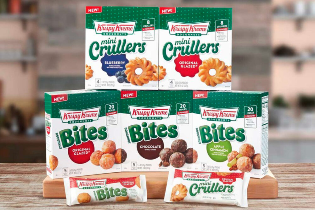 Krispy Kreme branded Sweet Treats line
