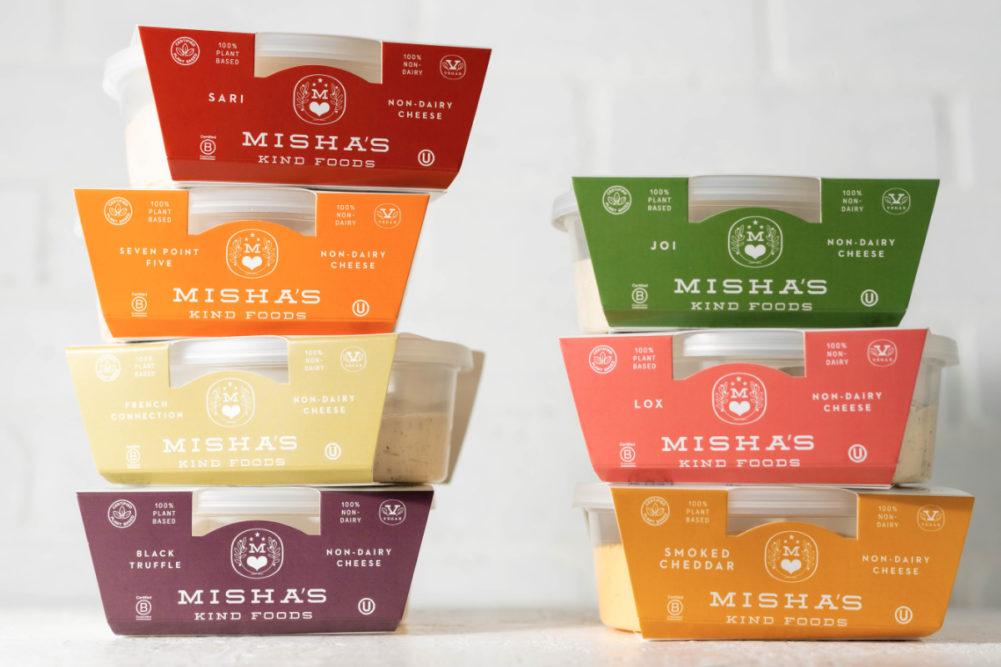 Misha’s Kind Foods plant-based cheese