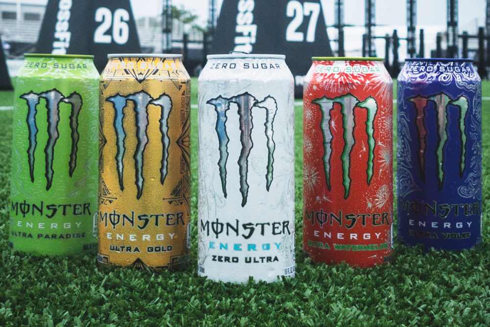 Monster Ultra Energy beverages