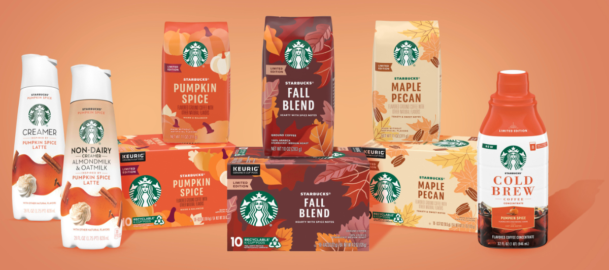 Starbucks fall lineup