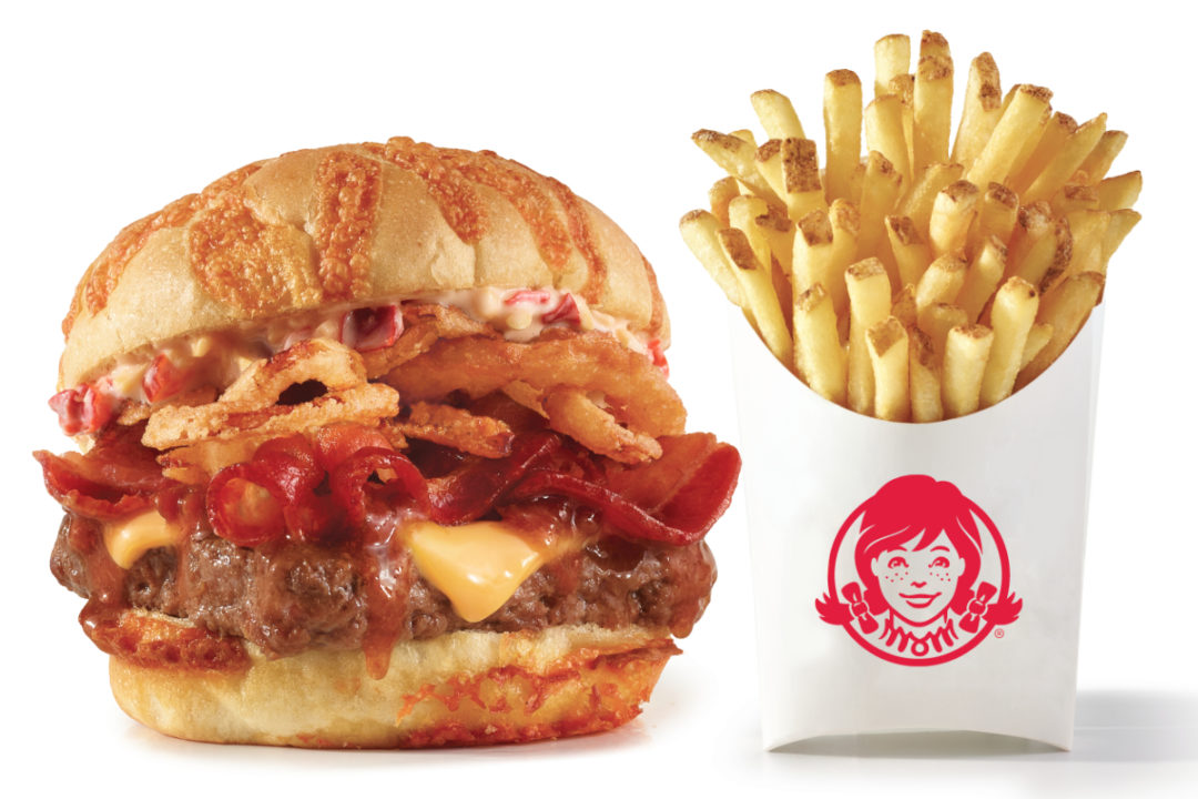 Wendy's Big Bacon Cheddar Cheeseburger and delivery-friendly fries