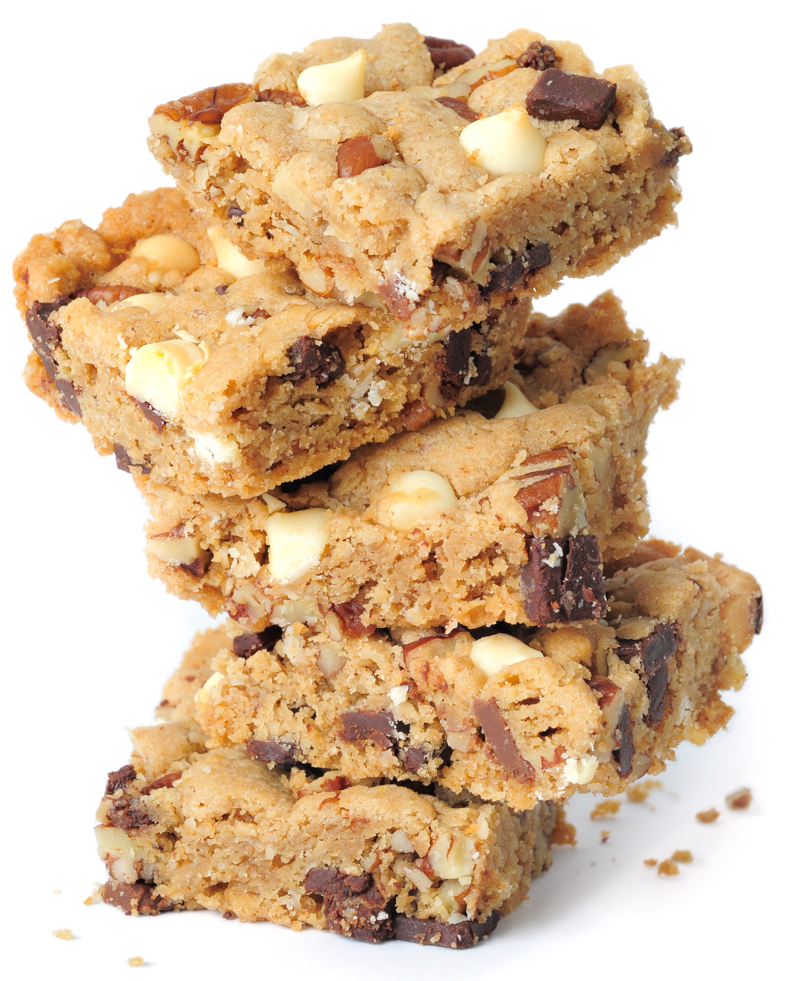 Stack of cookies made with almond flour