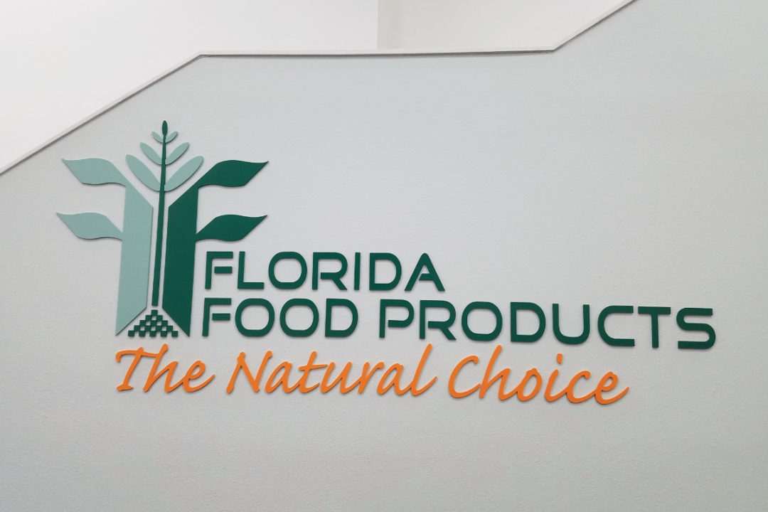 Florida Food Products sign