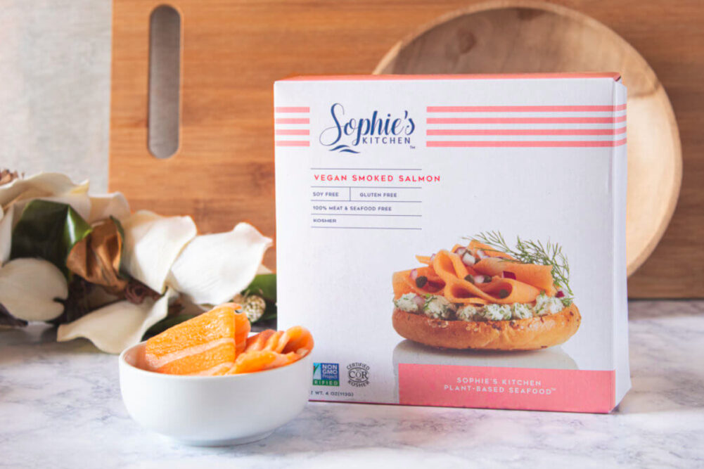 Sophie's Kitchen vegan smoked salmon