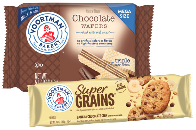 Voortman Super Grains cookies and Mega Wafers