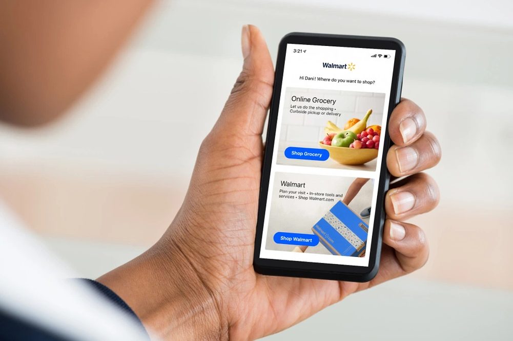 Walmart online grocery app