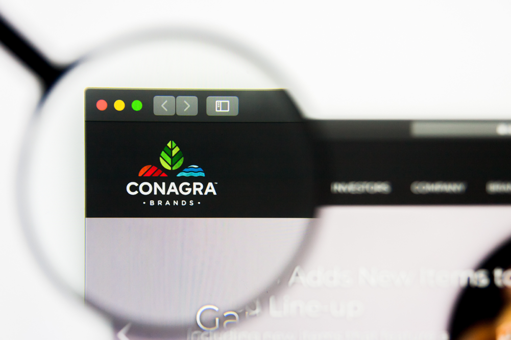 Conagra homepage