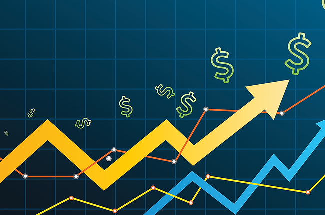 Illustration of rising prices