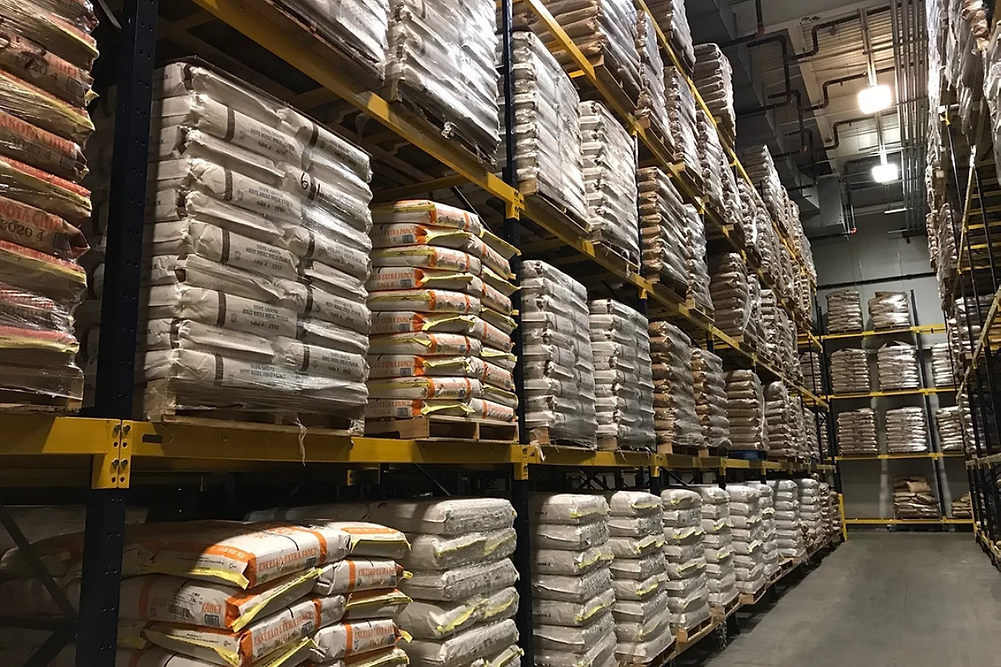 Interior of Siegel Egg Co. facility in North Billerica, Mass.