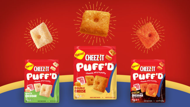 New Cheez-It Puff’d product